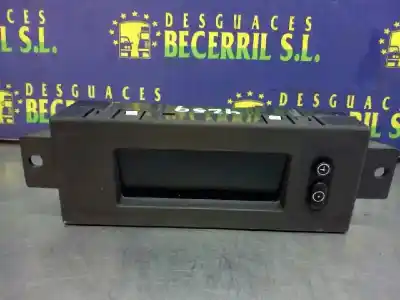 Second-hand car spare part multifunction display for opel corsa c club oem iam references 009164455