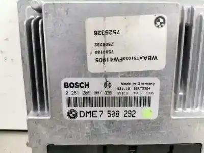 Second-hand car spare part ecu engine control for bmw serie 3 compact (e46) 316ti oem iam references 0261209007 7525326 dme7508292