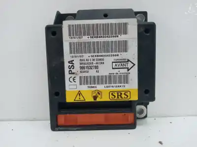 Peça sobressalente para automóvel em segunda mão CENTRALINA DE AIRBAG por CITROEN C2  Referências OEM IAM 9661532780  403852