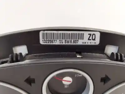 Second-hand car spare part dashboard for opel astra gtc cosmo oem iam references 13225977  