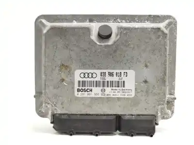 Peça sobressalente para automóvel em segunda mão centralina de motor uce por audi a4 berlina (b5) 1.9 tdi referências oem iam 038906018fd