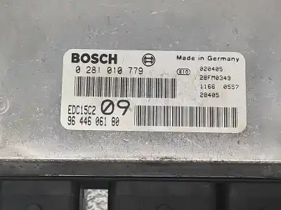 Second-hand car spare part ecu engine control for peugeot 307 break / sw (s1) break xt oem iam references 9644606180 edc15c209 0281010779