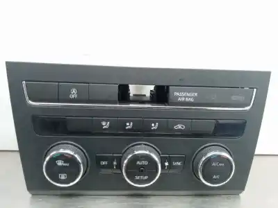 Peça sobressalente para automóvel em segunda mão comando de sofagem (chauffage / ar condicionado)  por seat leon (5f1) reference referências oem iam 5f0907044