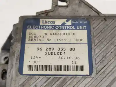 Second-hand car spare part ecu engine control for peugeot 806 srdt oem iam references 9628903580  r04010013c