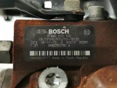 Second-hand car spare part injection pump for volvo c30 1.6 d oem iam references 0445010102  9683703780a