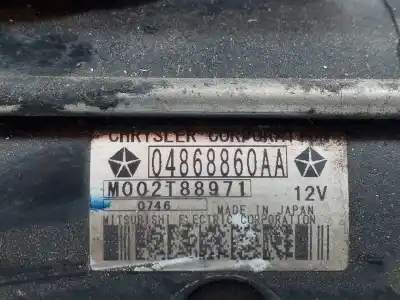 Peça sobressalente para automóvel em segunda mão motor de arranque por daewoo lanos cool referências oem iam 04868860aa  