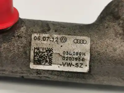 Recambio de automóvil de segunda mano de rampa inyectora para volkswagen touran (1t3) advance bluemotion referencias oem iam 03l089h 03l906054a 48b13640a02 