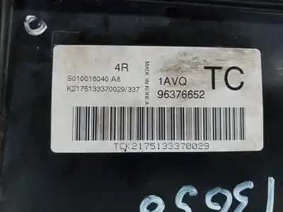 Second-hand car spare part ecu engine control for daewoo kalos (klas) 1.2 oem iam references 96376652 s010016040a8 tck2175133370029