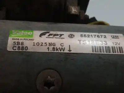 Peça sobressalente para automóvel em segunda mão motor de arranque por opel corsa d cosmo referências oem iam 55217672  ts18e33