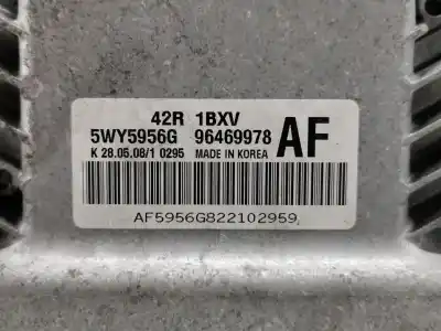 Second-hand car spare part ecu engine control for chevrolet aveo ls oem iam references 96469978af 42r1bxv 5wy5956g