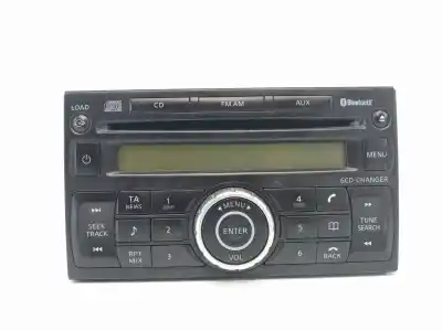 Tweedehands auto-onderdeel audiosysteem / radio-cd voor nissan qashqai (j10) acenta oem iam-referenties 28184jd45a