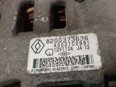 Автозапчасти б/у генератор за renault clio ii fase ii (b/cb0) authentique ссылки oem iam 8200373636  a002tc0981