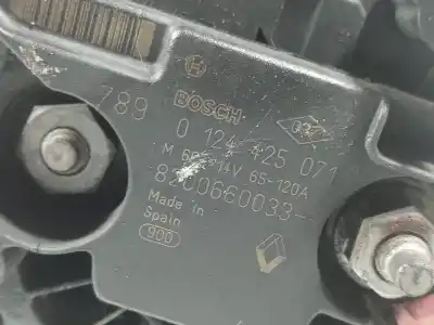 Автозапчастина б/у генератор для renault modus authentique посилання на oem iam 0124425071  8200660033