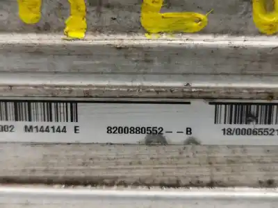 Pezzo di ricambio per auto di seconda mano intercooler per dacia duster (hs_) 1.5 dci riferimenti oem iam 8200880552b  