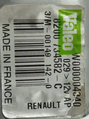 Second-hand car spare part rear windshield wiper motor for dacia duster (hs_) 1.5 dci oem iam references 8200734582c  