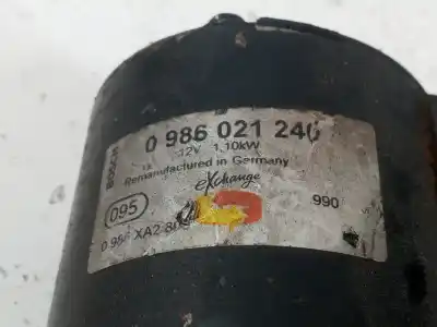 Second-hand car spare part starter motor for opel corsa c cosmo oem iam references 0986021240  