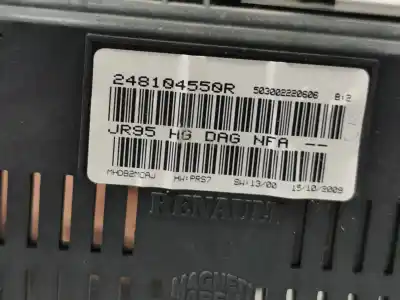 Peça sobressalente para automóvel em segunda mão quadrante por renault scenic iii privilege referências oem iam 248104550r  