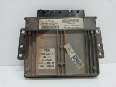 Piesă de schimb auto la mâna a doua UNITATE DE CONTROL MOTOR ECU pentru PEUGEOT 206 BERLINA  Referințe OEM IAM 9652202780 215846327 9644625680