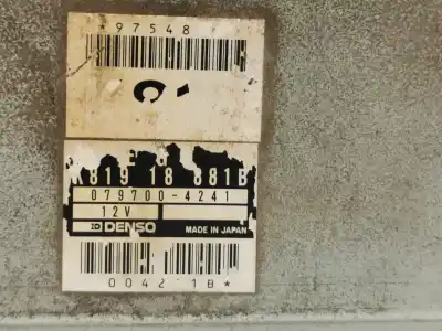 Second-hand car spare part ecu engine control for mazda mx-3 (ec) 1.9 v6 24v oem iam references 0797004241  k81918881b