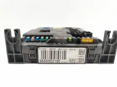 Second-hand car spare part bsi control unit for citroen c3 attraction oem iam references 9666952180  