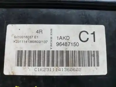 Second-hand car spare part ecu engine control for daewoo tacuma sx oem iam references 96487150  c1k2311141360602