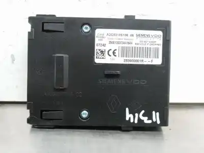 Second-hand car spare part start card / key reader for renault laguna iii dynamique oem iam references 285900001r