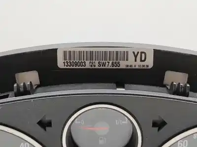 Peça sobressalente para automóvel em segunda mão quadrante por opel zafira b cosmo referências oem iam 13309003  