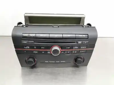 Peça sobressalente para automóvel em segunda mão sistema de áudio / rádio cd por mazda 3 berlina (bk) 1.6 cd diesel cat referências oem iam bp4m669s0a