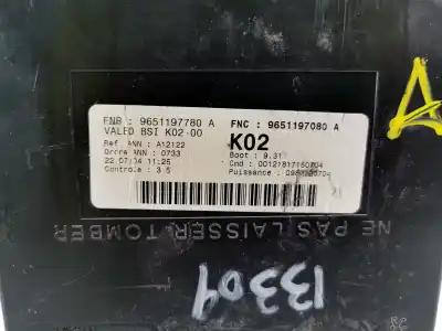 İkinci el araba yedek parçası bsi kontrol ünitesi için peugeot 307 break / sw (s1) break xr oem iam referansları 9651197080a  9651197780a