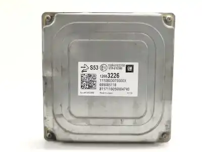 Second-hand car spare part injection pump control unit for opel corsa e selective oem iam references 12683226