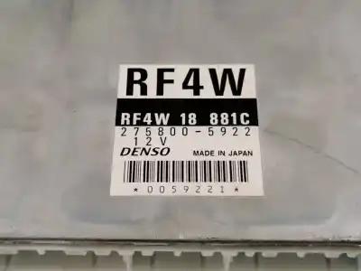 Second-hand car spare part ecu engine control for mazda premacy (cp) td active7 oem iam references 2758005922  rf4w18881c