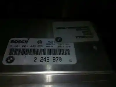 Second-hand car spare part ecu engine control for bmw serie 3 touring (e46) 320d oem iam references 0281001445  2249970