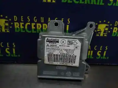 Peça sobressalente para automóvel em segunda mão centralina de airbag por citroen berlingo first combi 1.6 hdi 75 sx referências oem iam 9655250180