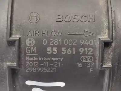 Second-hand car spare part flowmeter for opel corsa d selective oem iam references 0281002940  55561912
