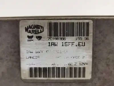 Second-hand car spare part ecu engine control for lancia ypsilon (101) 1.2 8v oem iam references 46448300 6160207302z iaw16ffeu