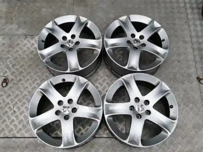 Second-hand car spare part rims set for peugeot 407 sport oem iam references   