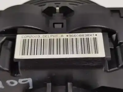 Second-hand car spare part windshiel wiper switch for citroen c3 1.4 oem iam references 96608838xt  