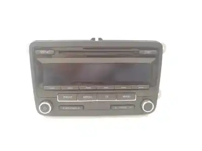 Second-hand car spare part audio system / radio cd for volkswagen touran (1t3) edition oem iam references 1k0035186an
