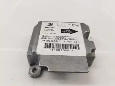 Second-hand car spare part AIRBAG CONTROL UNIT for OPEL ZAFIRA A  OEM IAM references 24416704DM  5WK42978