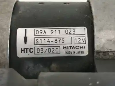 Автозапчасти б/у двигатель запускается за audi a3 (8l) 1.8 20v turbo ссылки oem iam 09a911023  