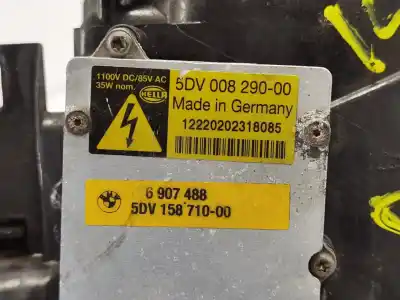 Second-hand car spare part right headlight for bmw serie 7 (e65/e66) 745li oem iam references 6907488  