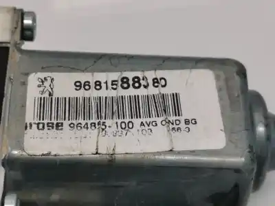 Second-hand car spare part driver left window regulator for peugeot 307 cc (s2) básico oem iam references 965495100 9681588380 