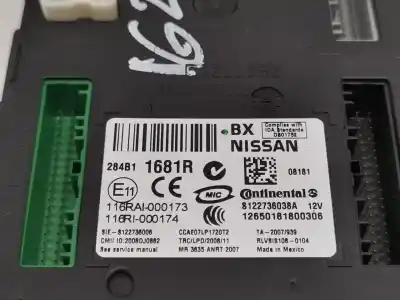 Second-hand car spare part electronic module for renault koleos bose edition oem iam references 284b11681r  s122736038a