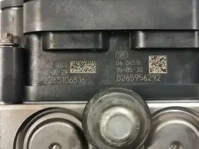Peça sobressalente para automóvel em segunda mão abs por opel corsa e business referências oem iam 0265956292 2265106516 39002554