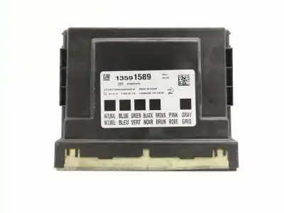 Peça sobressalente para automóvel em segunda mão módulo eletrônico por opel corsa e business referências oem iam 13591589