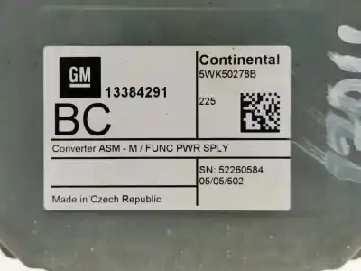 Second-hand car spare part electronic module for opel corsa e business oem iam references 5wk50278b  13384291