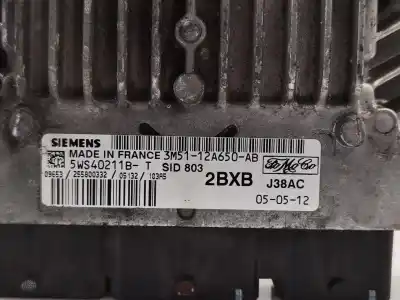 Second-hand car spare part ecu engine control for ford focus c-max (cap) connection oem iam references 3m5112a650ab  5ws40211bt