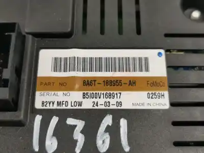 Second-hand car spare part multifunction display for ford fiesta (cb1) ambiente oem iam references 8a6t18b955ah  