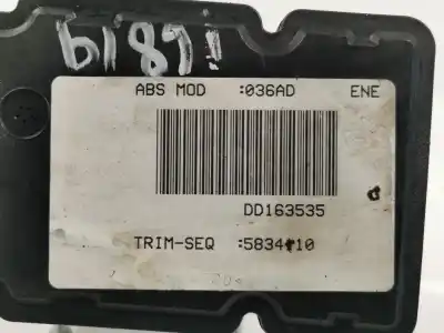 Peça sobressalente para automóvel em segunda mão abs por jeep compass limited 4x2 referências oem iam p04877036ad  dd163535