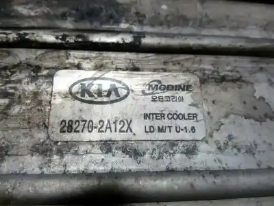 Peça sobressalente para automóvel em segunda mão intercooler por kia cerato crdi referências oem iam 282702a12x  